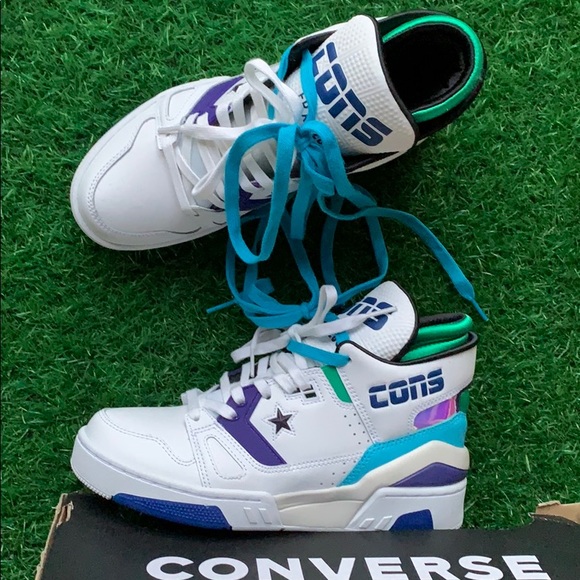 Converse ERX 260 MID Wht/court purple/bold Jade Wm - Picture 12 of 16